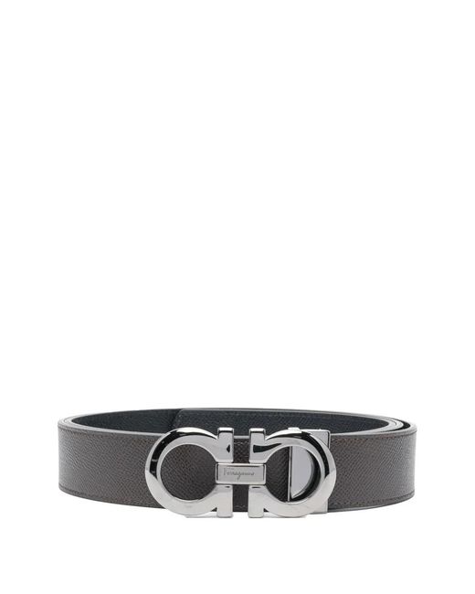 Ferragamo Black Ferragamo Belts for men