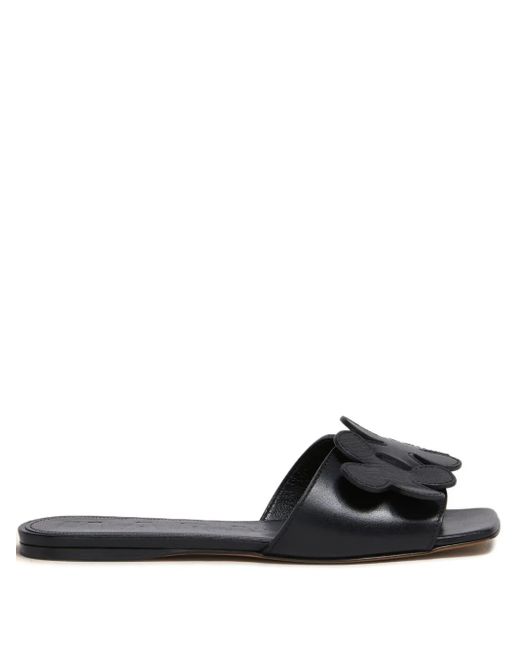 Sandales À Appliqués Fleurs Marni en coloris Black