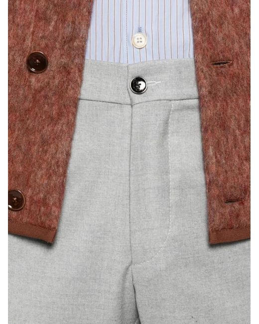 Michael Coal Geknöpfte MC Denny Hose in Gray für Herren