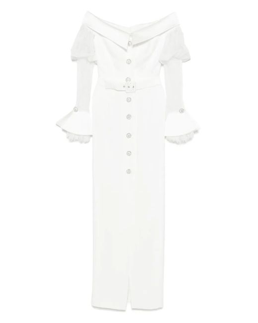 SILK LOVE & LACE Andrea Dress in White | Lyst