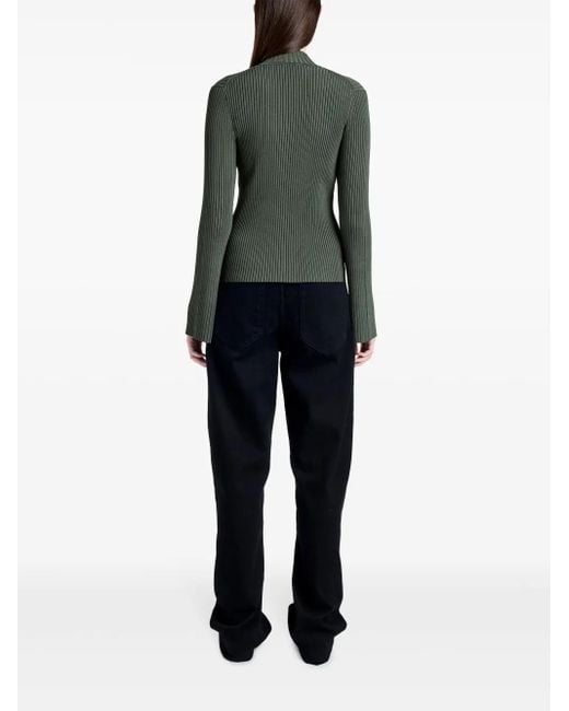 Proenza Schouler Green Abigail Sweater