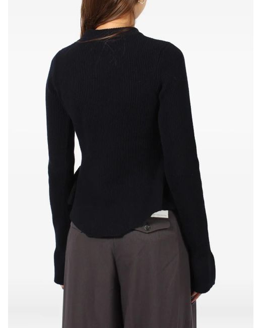 Atomo Factory Black Klassischer Pullover
