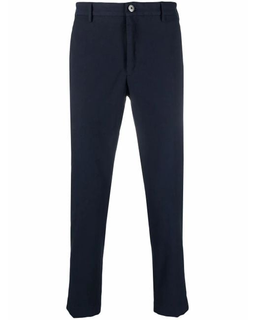 Incotex Straight Broek in het Blue voor heren