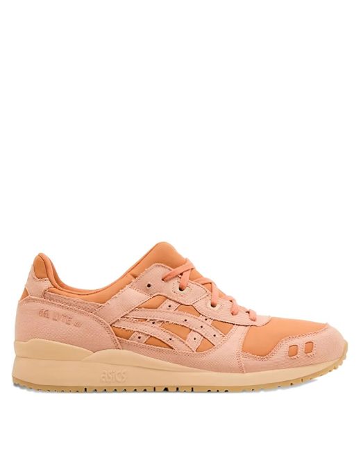 Asics Women's Pink Gel Lyte Iii Sneakers