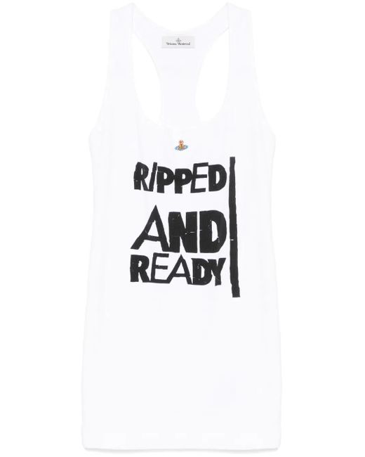 Vivienne Westwood Ripped And Ready Querelle トップ White