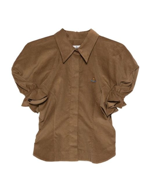Vivienne Westwood Brown Gexy Top