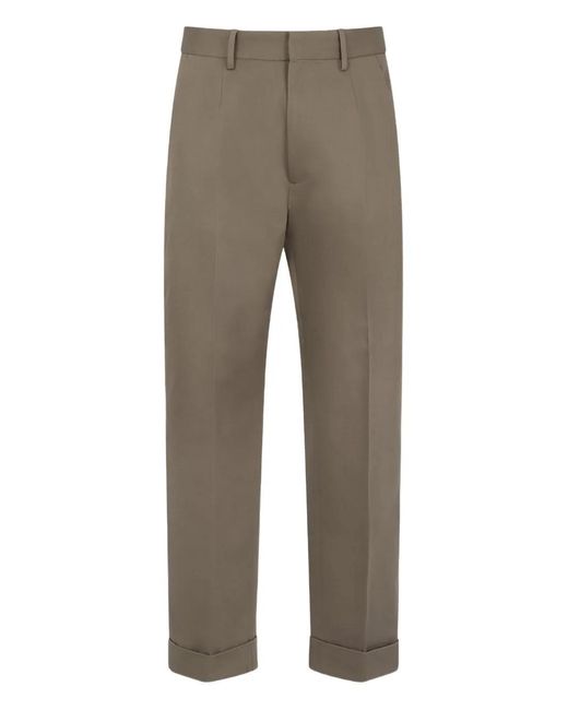 DSquared² Gray Pants Kaki Monkey Business for men