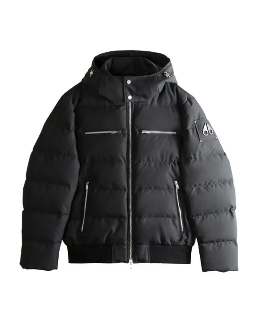 Moose Knuckles Black Jackets for men