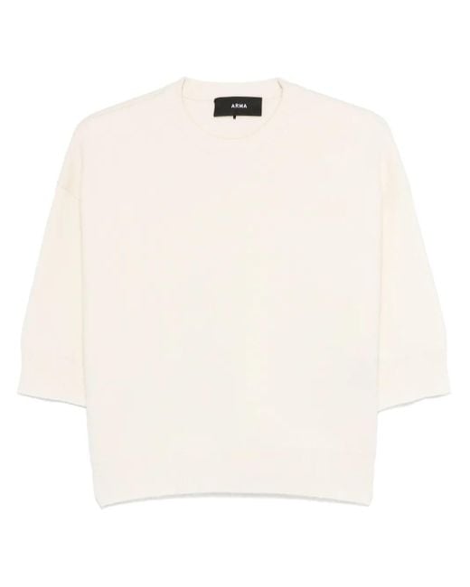 Arma White Niki Pullover