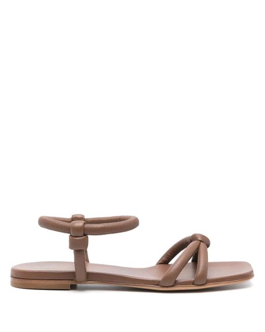 Gianvito Rossi Pink Juno Sandals