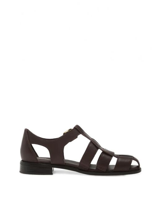 Clarks Brown Hana Sun Cage-Style Sandals