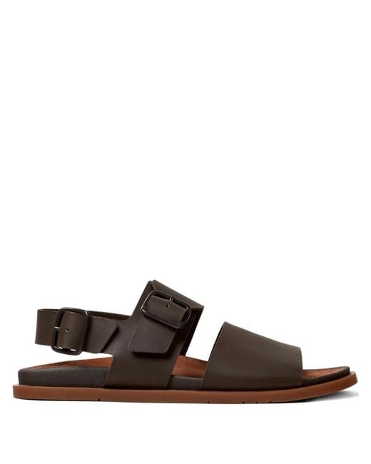 Camper Brown Lluc Buckled-Strap Sandals for men