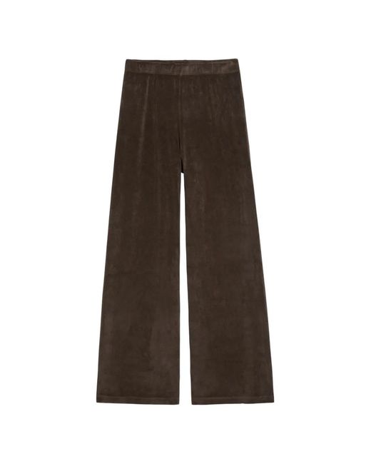 Suzie Kondi Brown Zephyra Palazzo Trousers