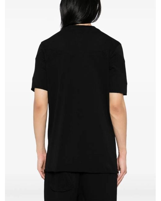 Thom Krom Black Patchwork T-Shirt for men