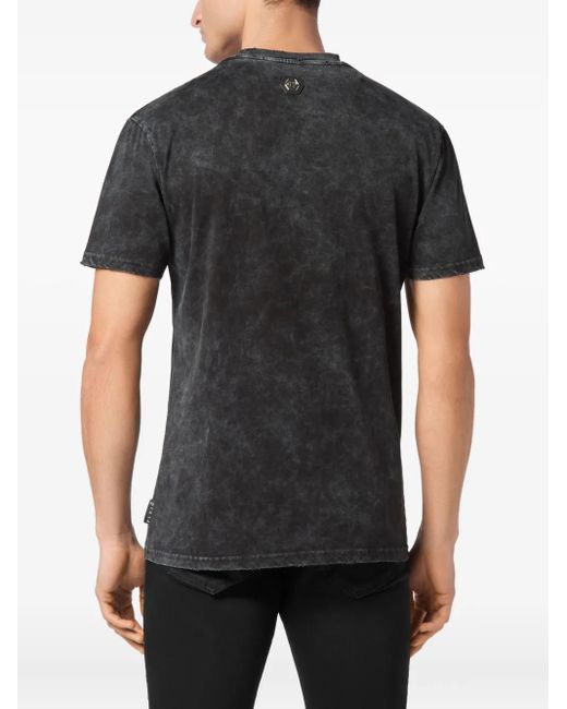 Philipp Plein Black Cote D'Azur T-Shirt for men