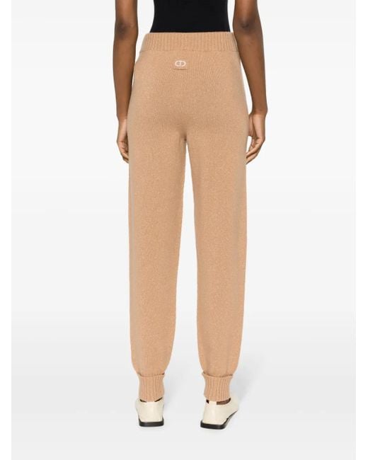 Twinset Natural Jogginghose Mit Elastischem Bund