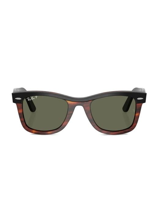 Gafas de sol con montura cuadrada Ray-Ban de color Black