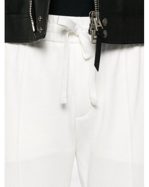 メンズ Dolce & Gabbana ワッフル トラックパンツ White