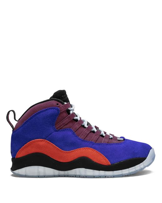 Nike Blue Air 10 Retro Nrg "Maya Moore" Sneakers