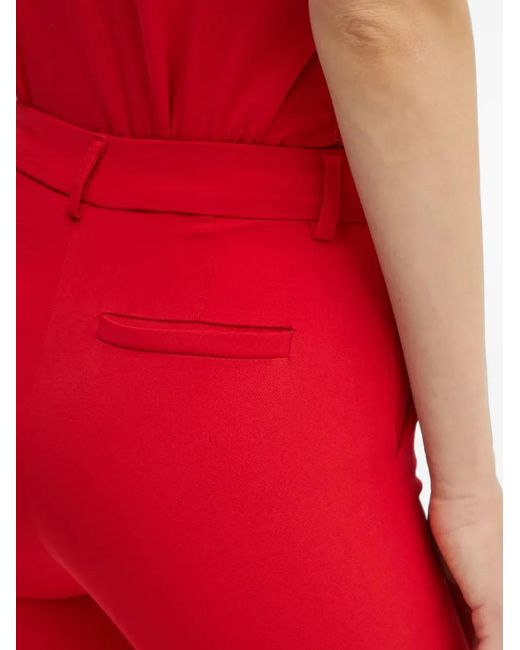 Silvian Heach Reif Pressed-Crease Flared Trousers