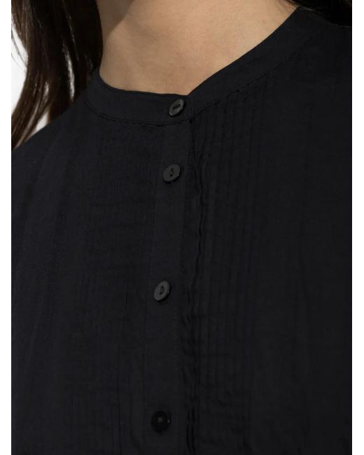 Ulla Johnson Black Elysia Crochet-Trimmed Mini Dress
