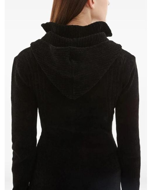 Robe Courte À Capuche OTTOLINGER en coloris Black