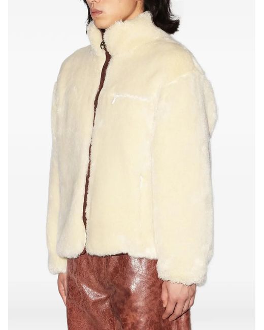 Ambush Natural Boa Zip-Fastening Jacket for men