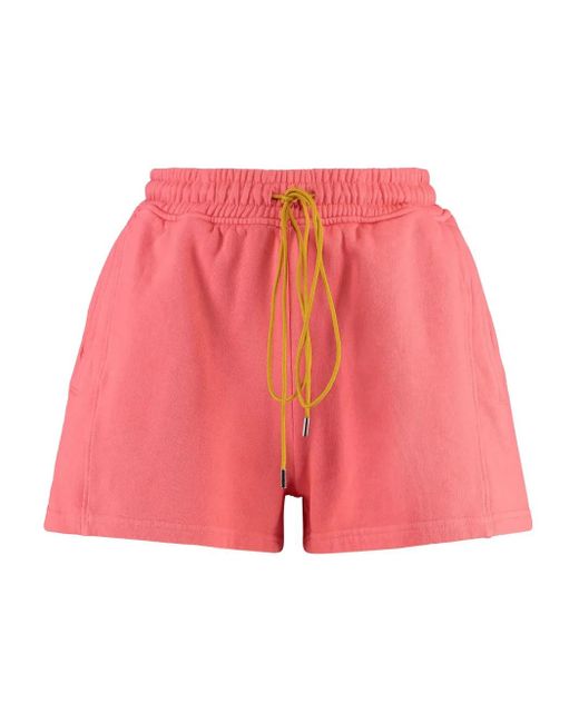 Rhude Red Jersey Shorts