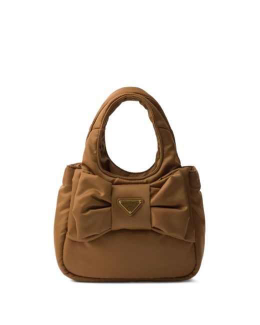 Prada Re-nylon ミニバッグ Brown