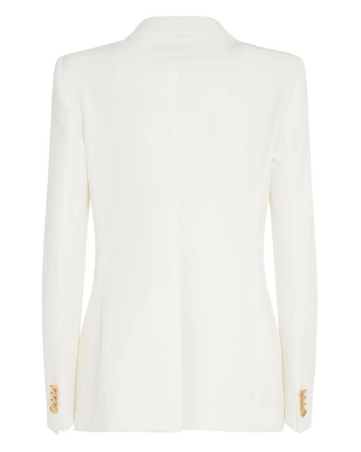 Blazer J-Parigi À Boutonnière Croisée Tagliatore en coloris White