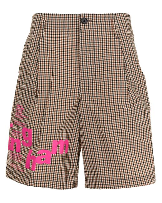 Kolor Shorts Mit Karomuster in Multicolor für Herren