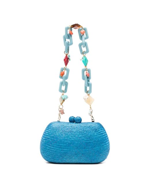 Serpui Blue Sac Heidi À Chaîne