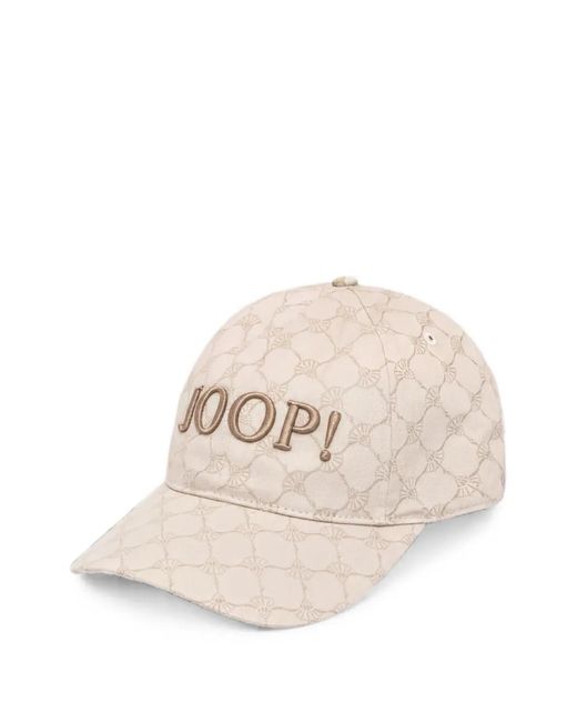 Joop! Natural Gemusterte Baseballkappe