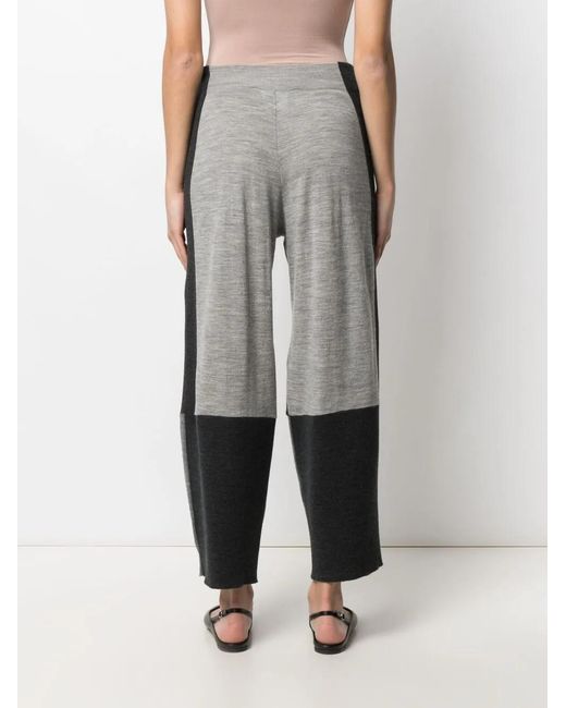 Stella McCartney Broek Met Colourblocking in het Gray