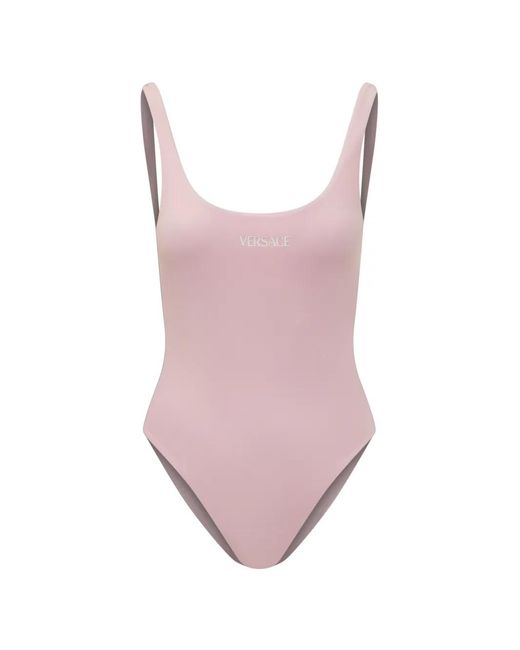 Versace Pink One-Piece Swimsuit