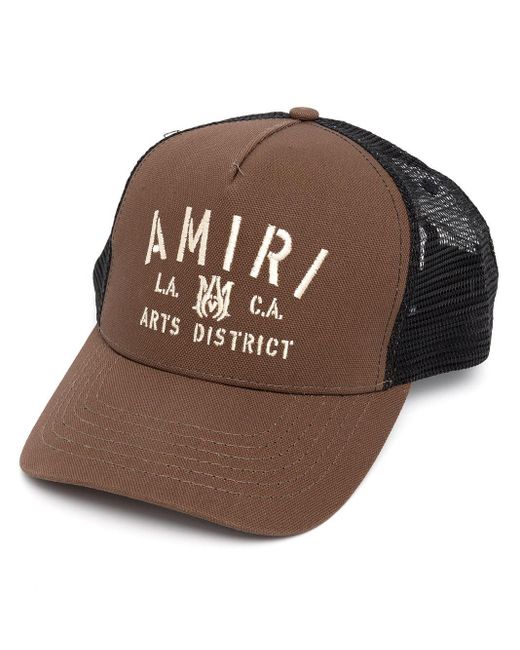 brown amiri hat