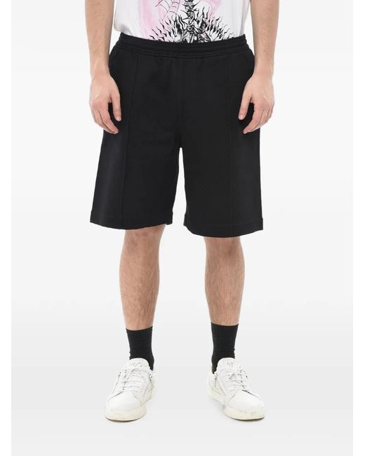 Short Plissé À Taille Élastiquée Givenchy pour homme en coloris Black