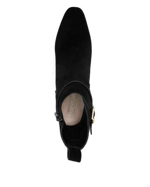 Bottines À Détail De Logo 88 Mm Liu Jo en coloris Black