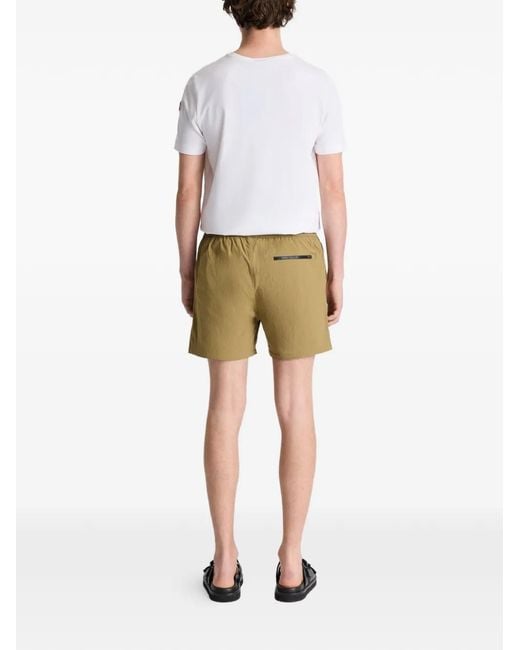 Fusalp Yellow Halfi Crinkled-Texture Swim Shorts for men