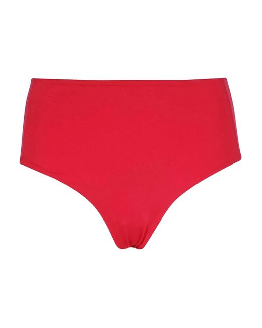 Max Mara ハイウエスト ビキニボトム Red