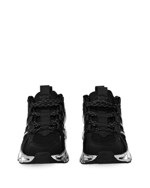 Philipp Plein Black Runner Sneakers
