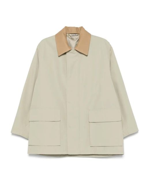 Auralee Natural Canvas Jacket