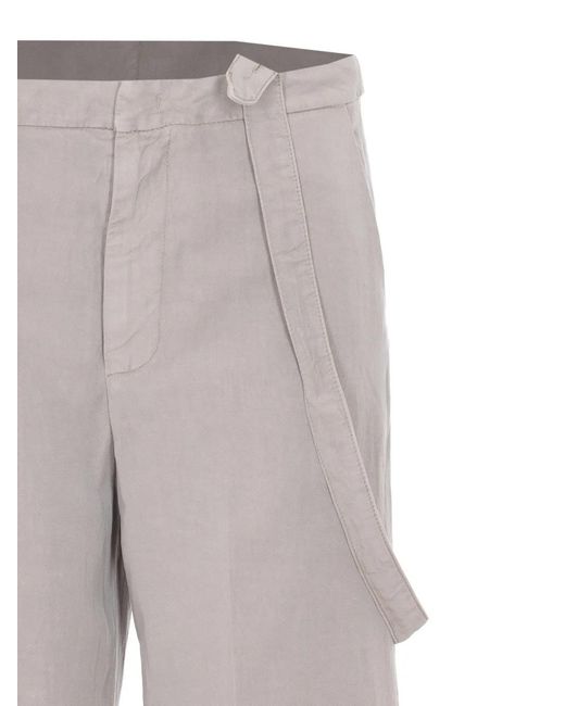 Dondup Gray Removable Lace Trousers