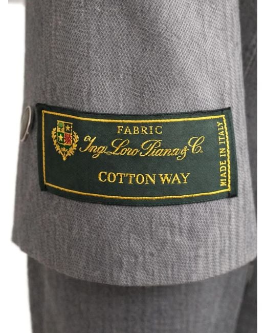 Franzese Collection Gray Beckham Double-Breasted Suit for men