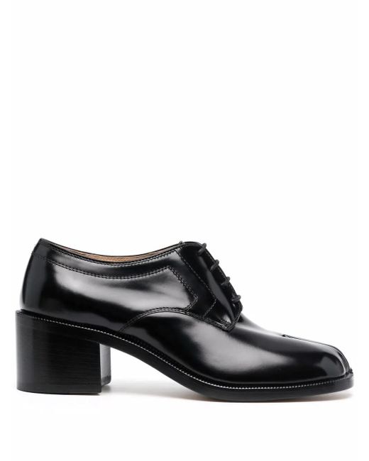 Maison Margiela Black Tabi Derby Shoes