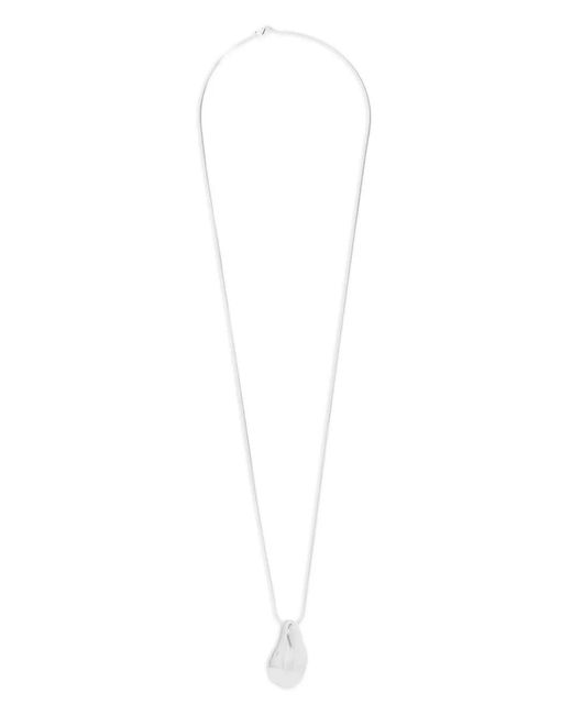 LIE STUDIO White Betty Necklace