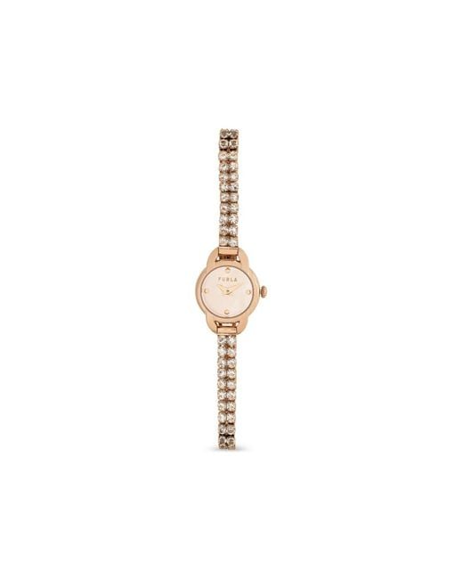 Furla White Mini Shape 20Mm Watch