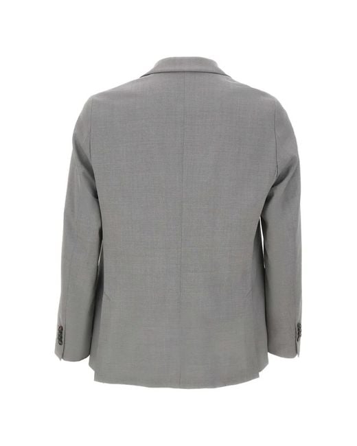 Rrd Gray Patch-Pocket Blazer for men