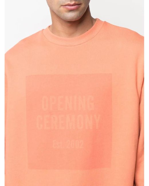 Opening Ceremony Pink Sweat À Logo for men