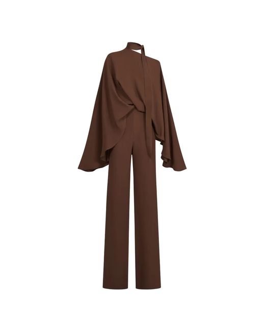 Taller Marmo Brown Combinaison Brooks Drapée